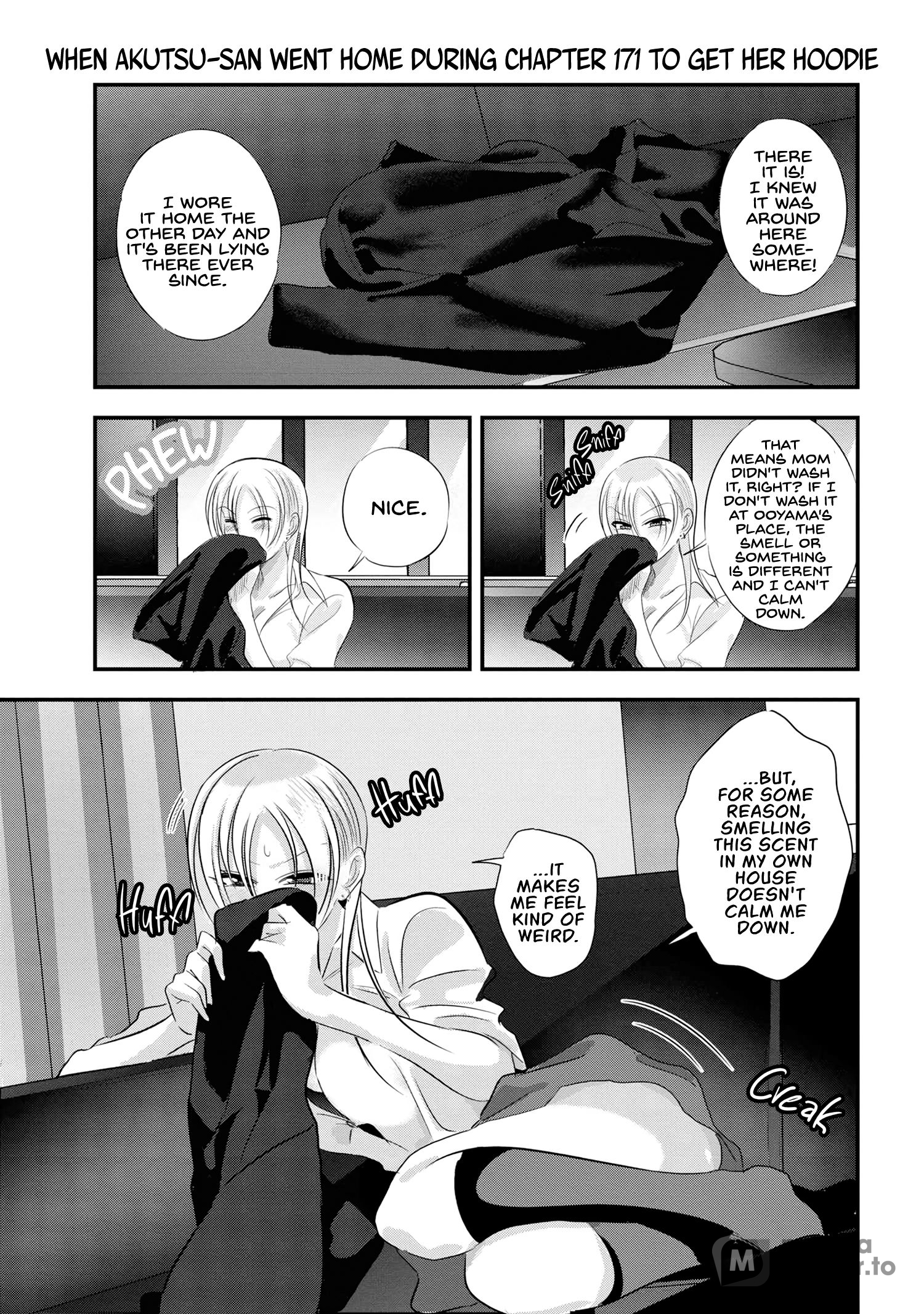 Please go home! Akutsu-san, Chapter 174.5 image 1